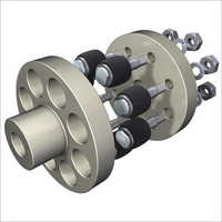 Rubber Bush With Brass Sleeve For Pin Bush Coupling